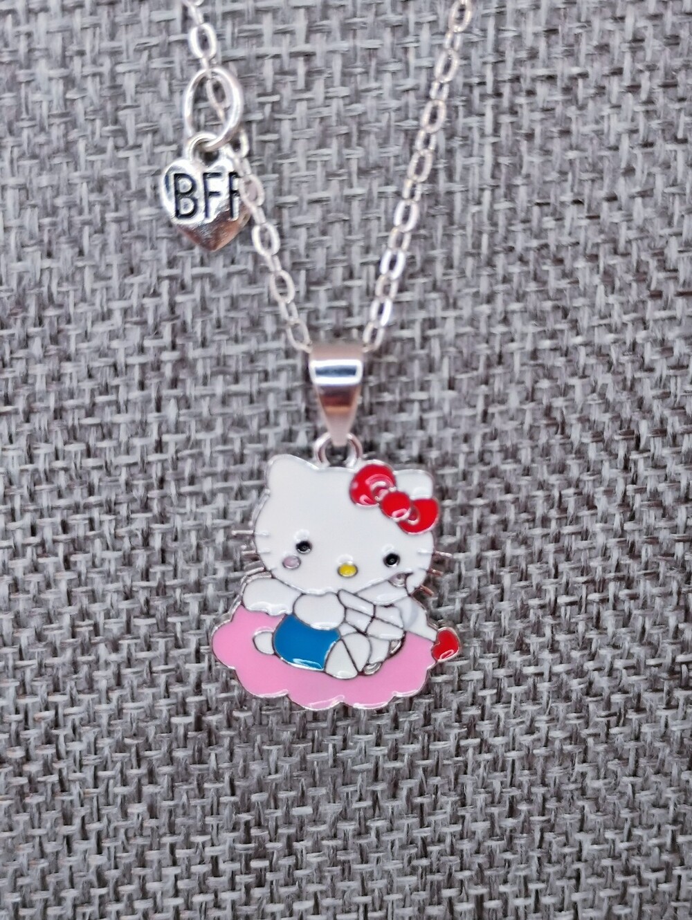 NEW Hello Kitty Cupid Necklace - BFF Charm SHW
